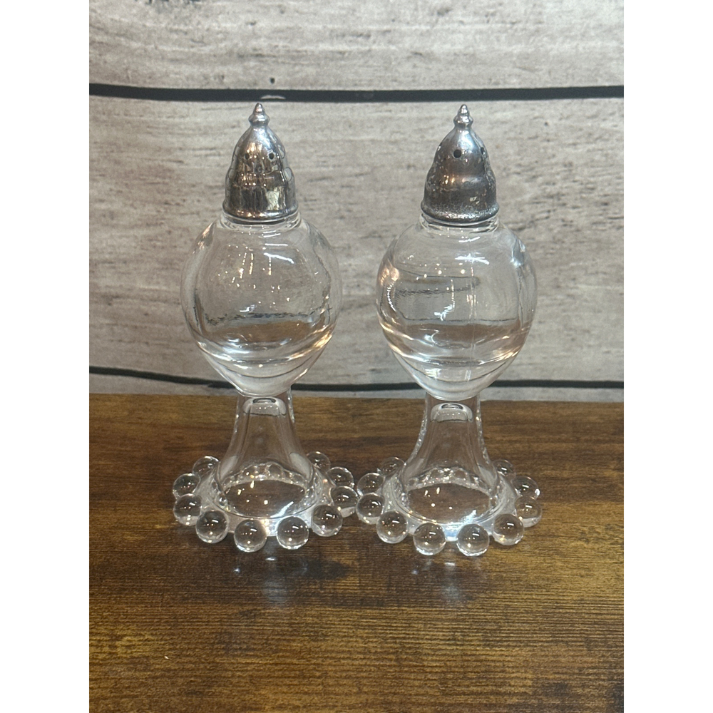 Imperial Glass CANDLEWICK (3400) #190 Salt Pepper‎ Shakers